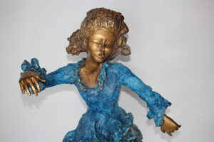 sculturwa in bronzo a cera persa