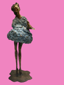 scultura in bronzo fusione a cera persa