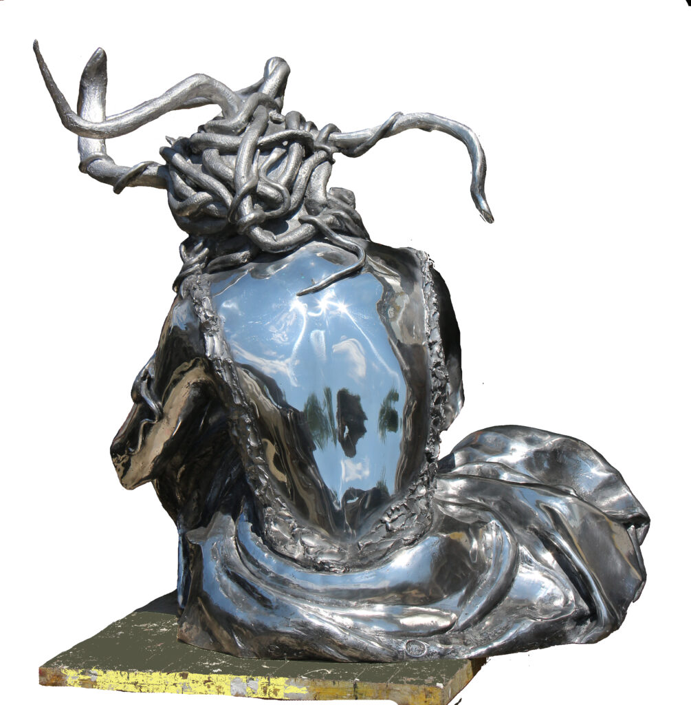 medusa di schiena, by albertiniart