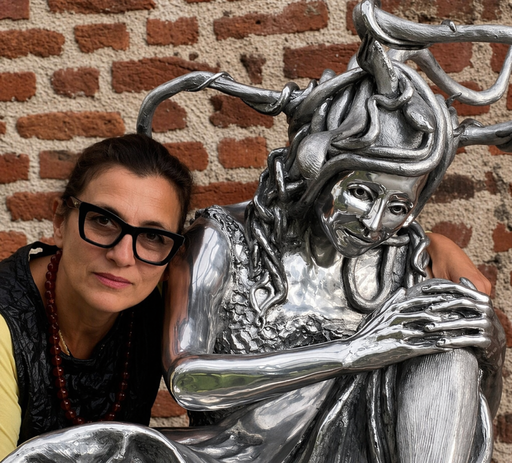 AlbertiniArt con Il nuovo volto di Medusa