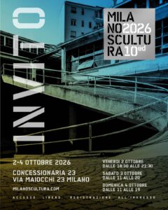 Partecipazione a Milano scultura invito